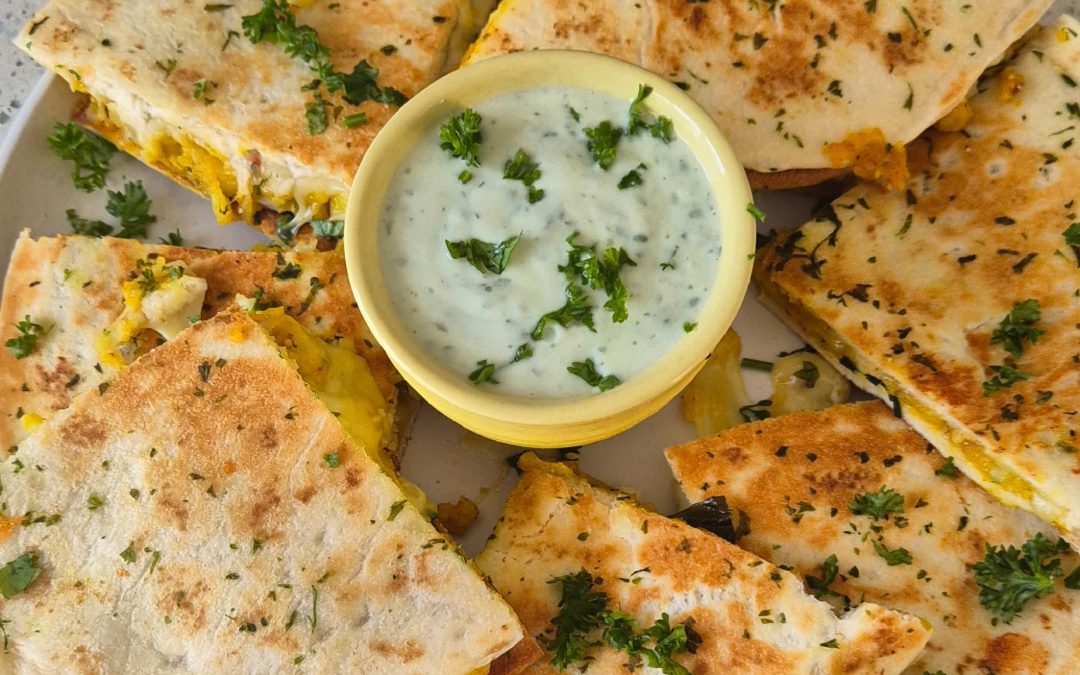 Potato (Aloo) and Cheese Turkish Flatbread